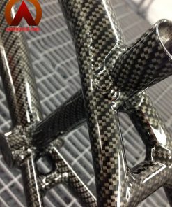 in chuyển nước, sơn nhúng khung xe đạp vân carbon