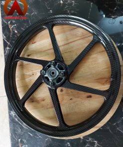 in chuyển nước, sơn nhúng vỏ nhựa xe Airblade vân carbon