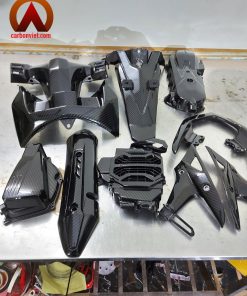 in chuyển nước, sơn nhúng vỏ nhựa xe Airblade vân carbon