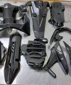 in chuyển nước, sơn nhúng vỏ nhựa xe Airblade vân carbon