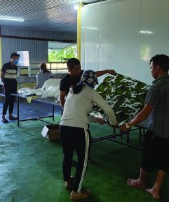 in chuyển nước, sơn nhúng vỏ nhựa xe địa hình ATV