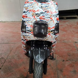 in chuyển nước, sơn nhúng xe Yamaha Cuxi