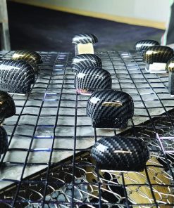 in chuyển nước, sơn nhúng tai nghe AirPods vân Carbon