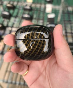 in chuyển nước, sơn nhúng tai nghe AirPods vân Carbon
