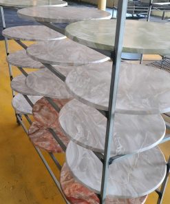 in chuyển nước, sơn nhúng mặt bàn Composite