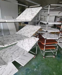 in chuyển nước, sơn nhúng mặt bàn Composite