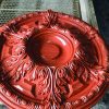 in chuyển nước, sơn nhúng mâm trần PU vân gỗ
